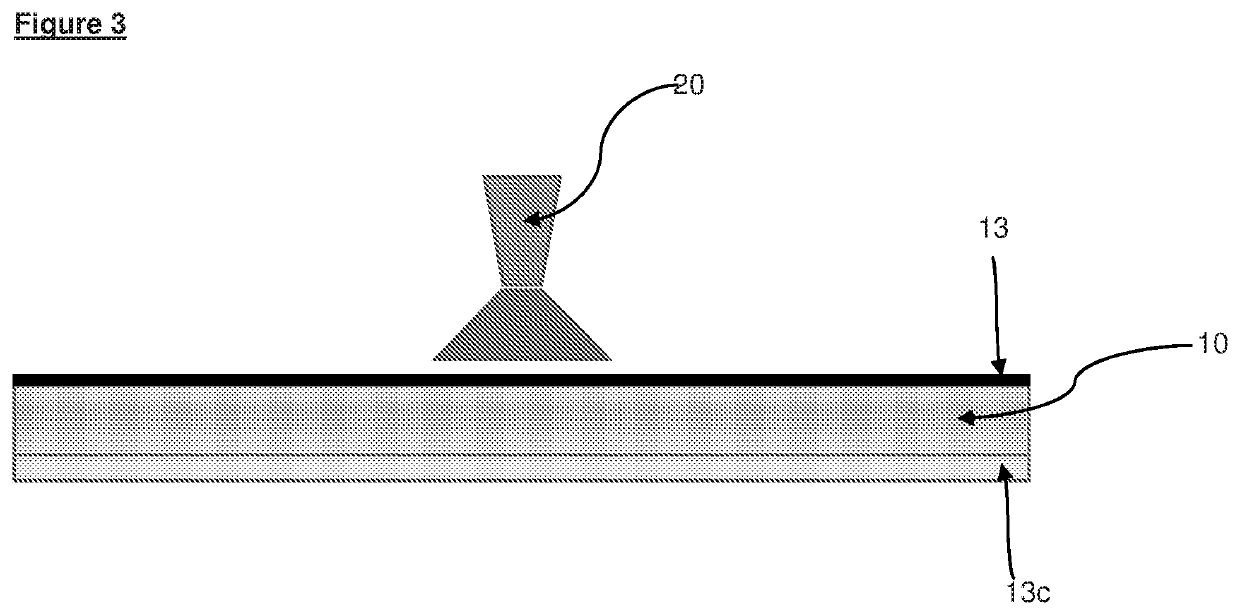 Catalyst-coated membrane having a laminate structure