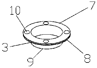 Oil seal bolt processing die