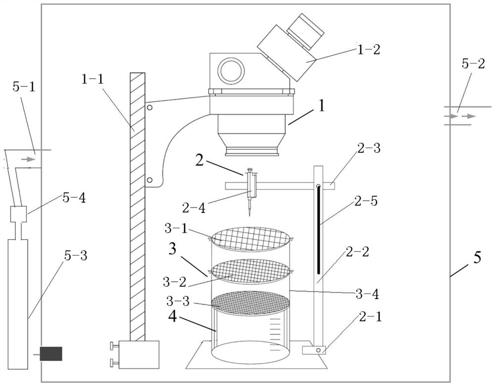 Lossless screening system for lunar dust particle sample and screening method of lossless screening system