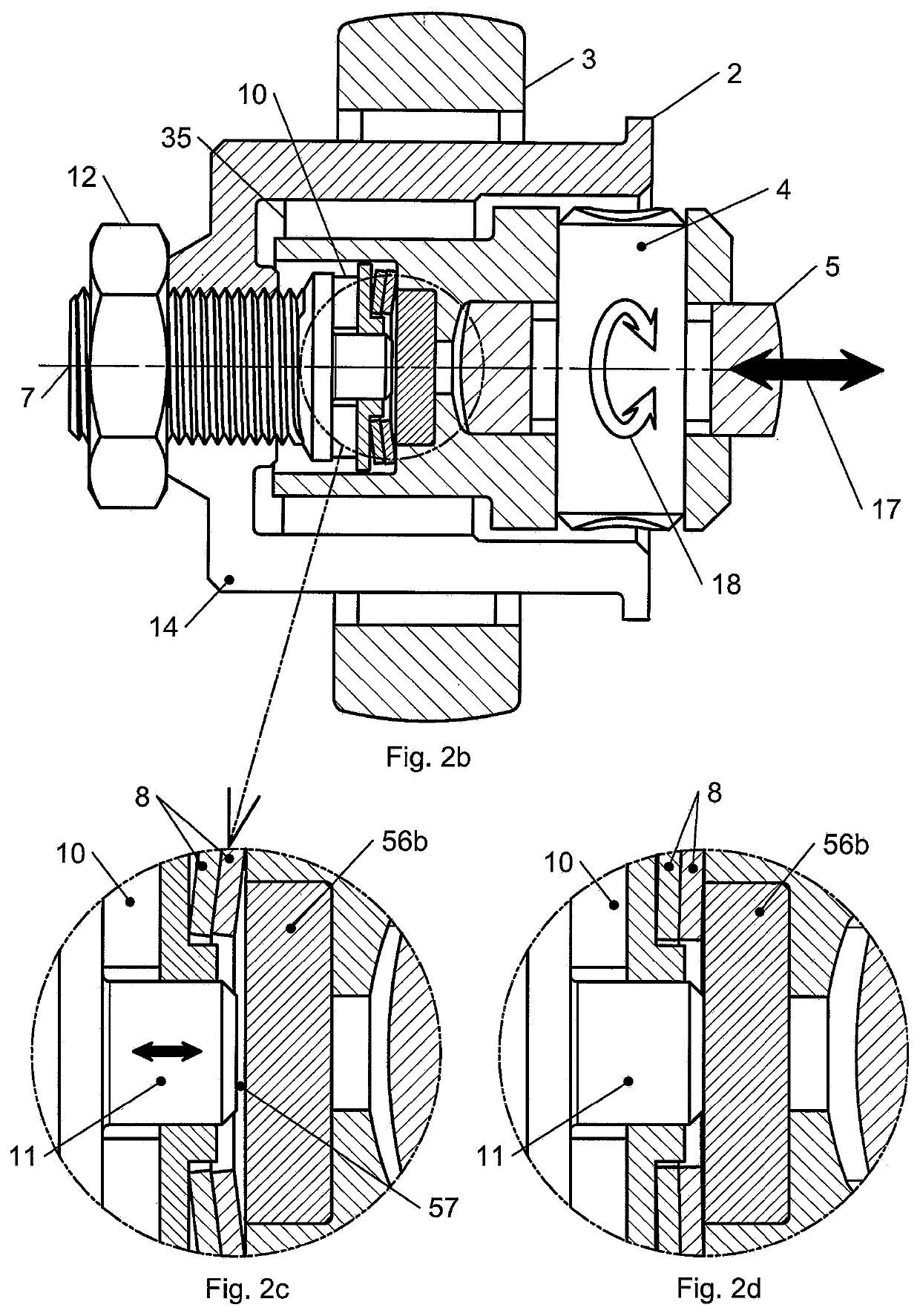 Cam machine with adjustment mechanism