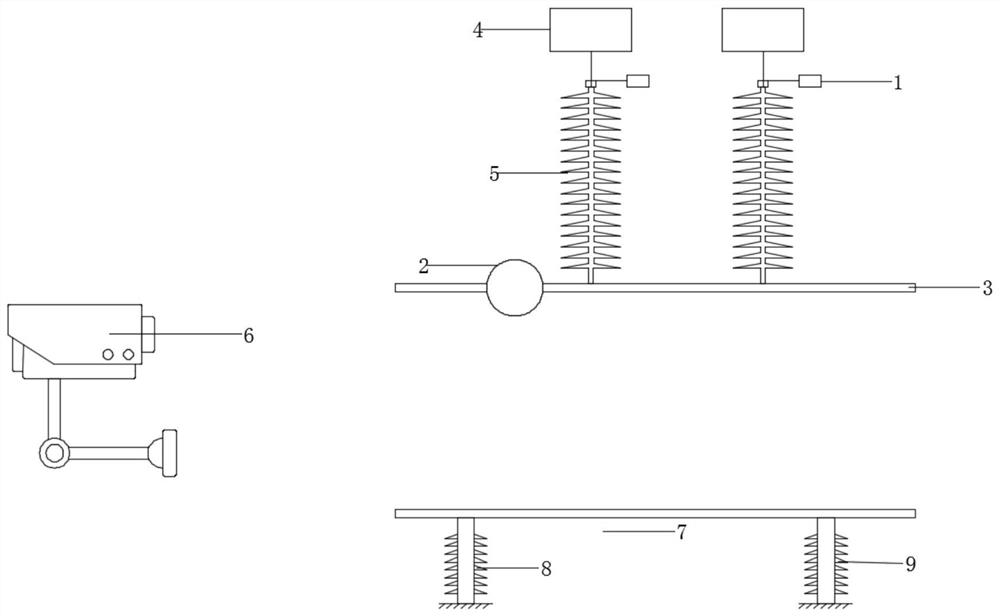 Interval-adjustable crossing line monitoring, measuring and checking system