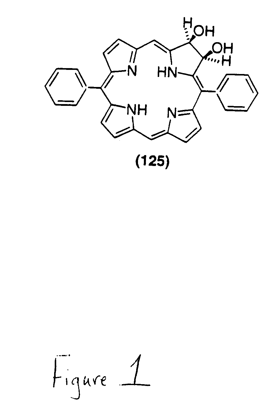 Beta,beta'-dihydroxy meso-substituted chlorins, isobacteriochlorins, and bacteriochlorins