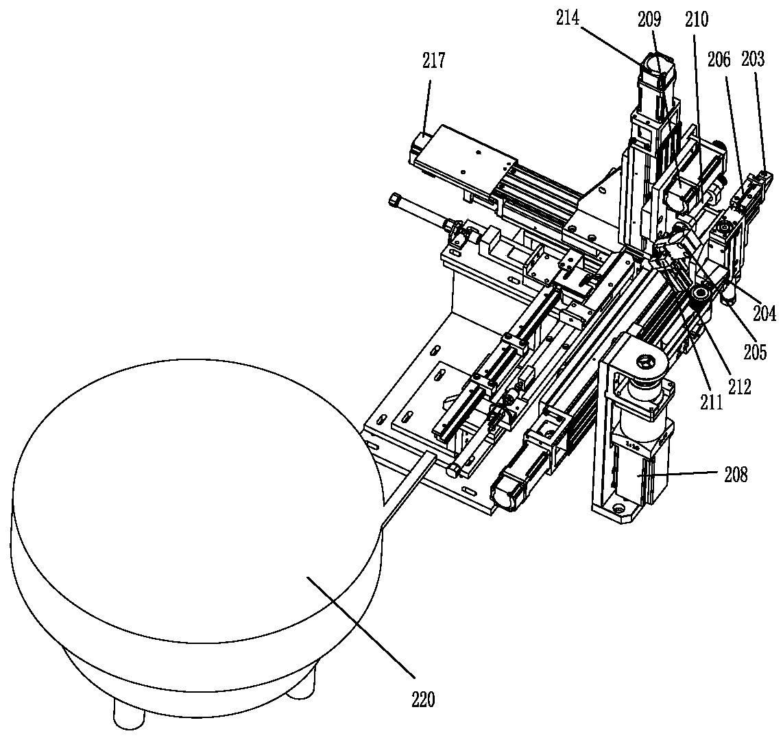 Two-time insertion mode flexible circuit board terminal shell insertion method and device