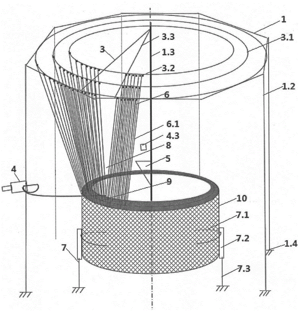 Three-dimensional tubular loom