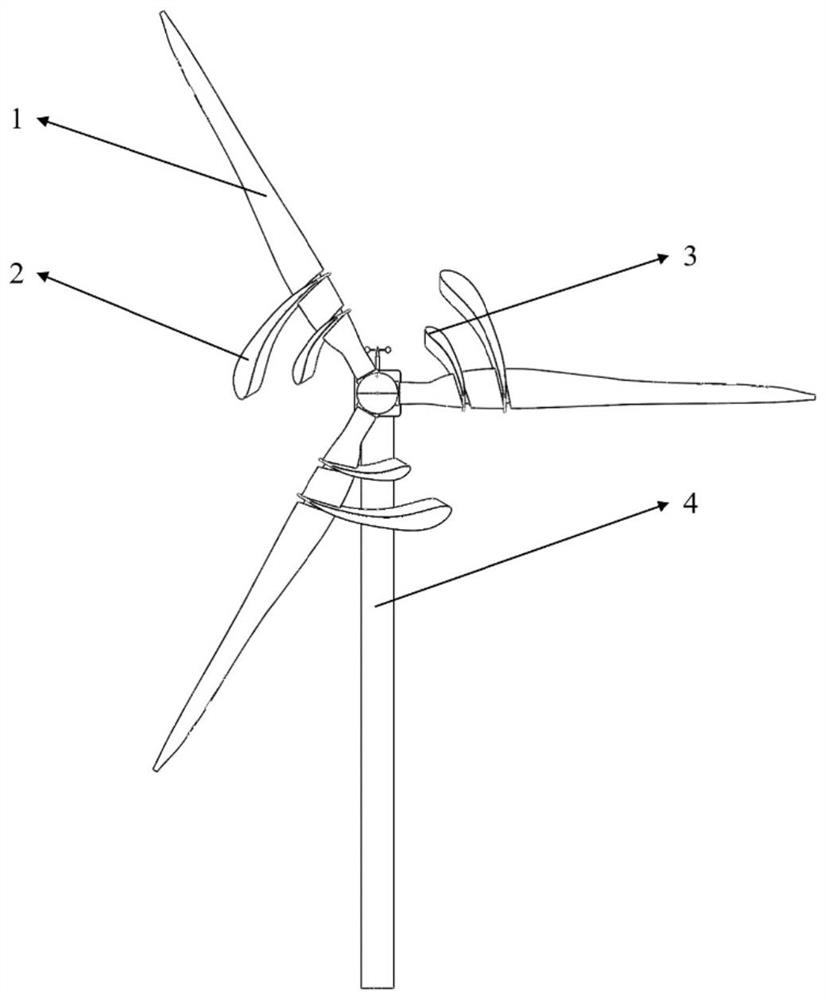 Power-increasing wind turbine suitable for valley wind and power generation method