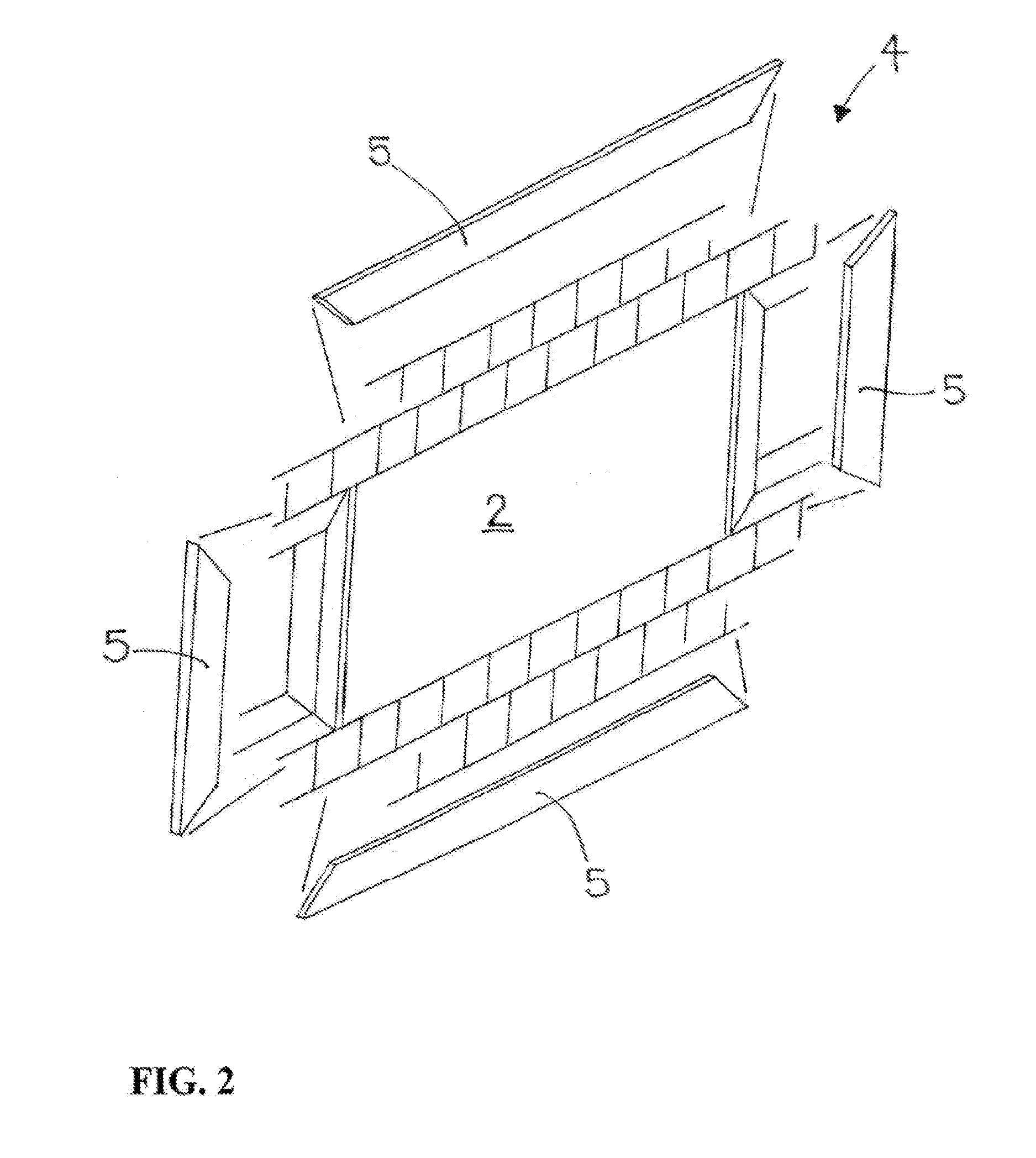 Sprayable composition for stabilising broken glass and method of applying same