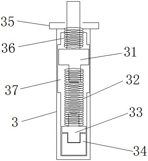Electric car damping device