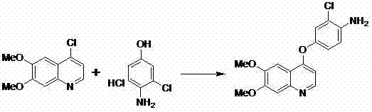 Synthesis method of anti-tumor targeted therapeutic drug tivozanib