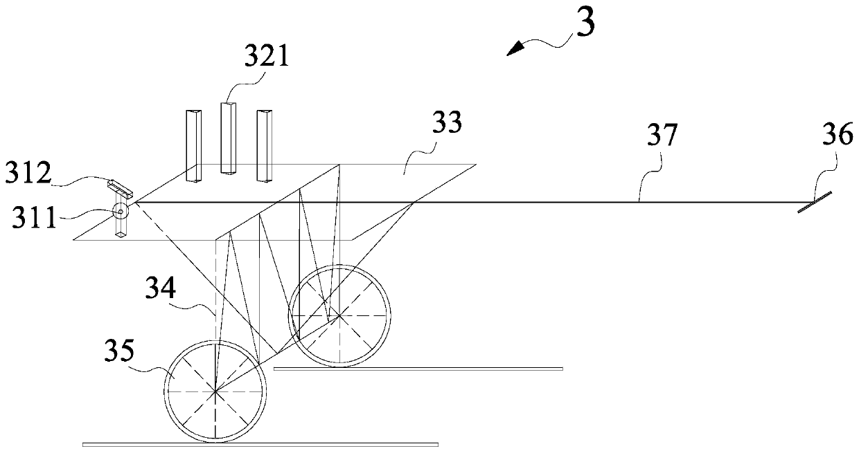 Steel structure roof color board transportation method