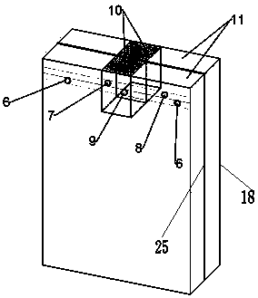 Simulation device for three-dimensional solute transport in porous medium and experimental method