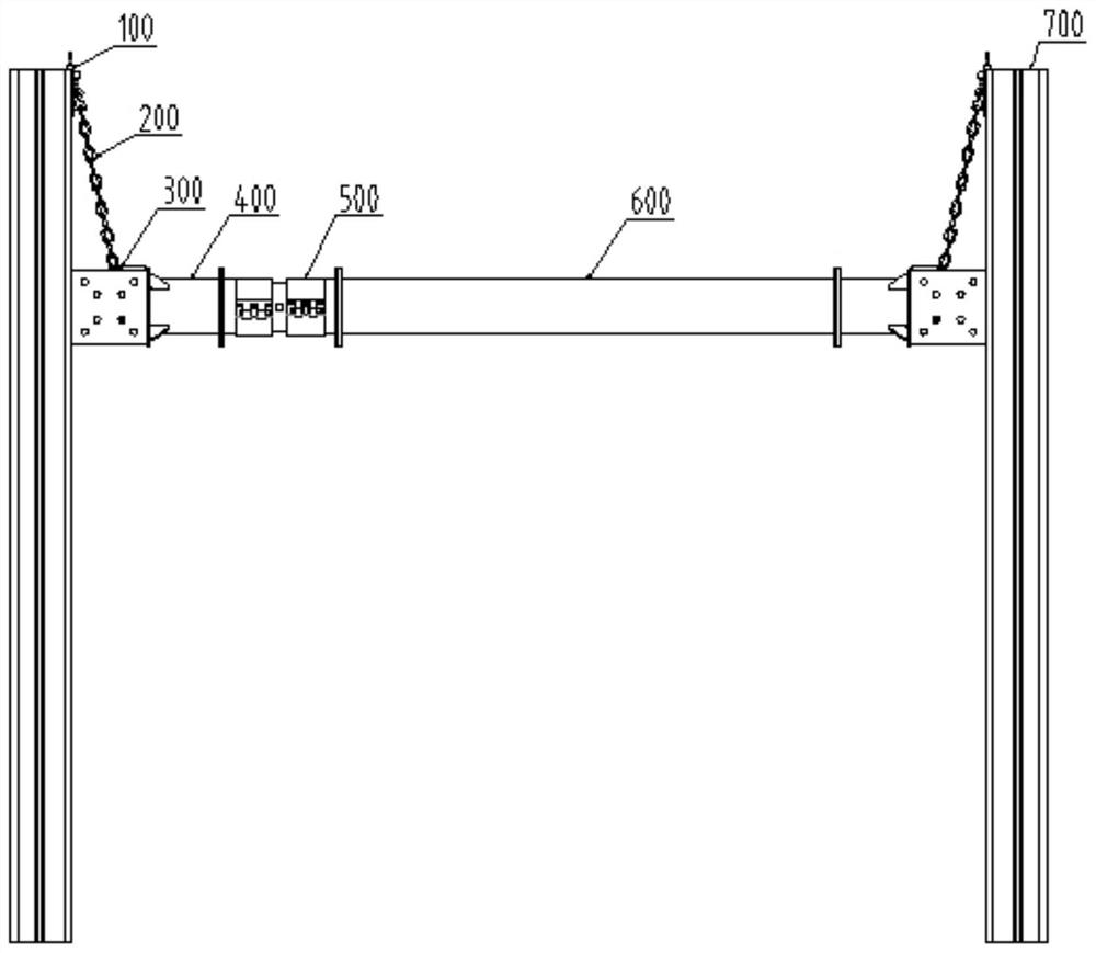 Ditch type supporting system
