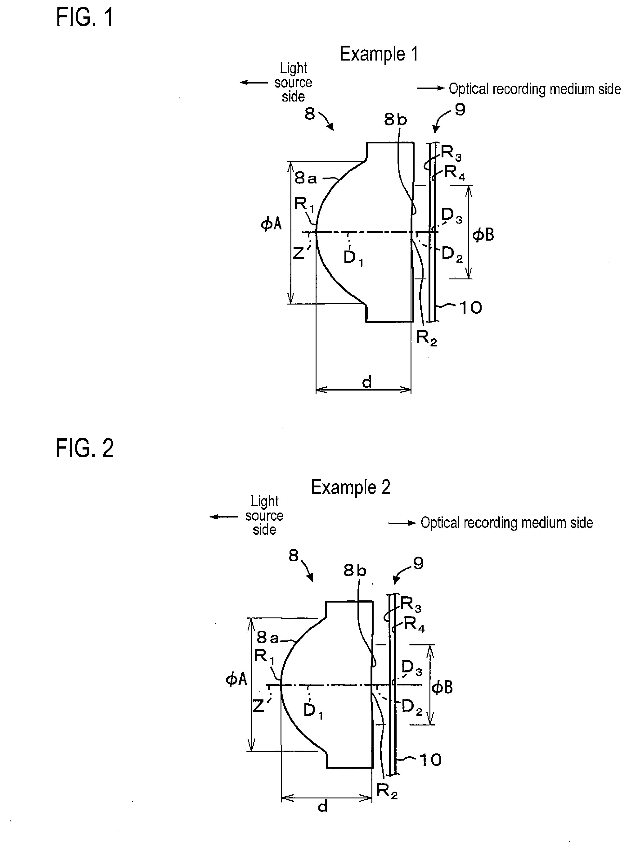 Objective lens, optical pickup device having the same, and recording and/or reproducing apparatus for optical recording medium, equipped with the optical pickup device