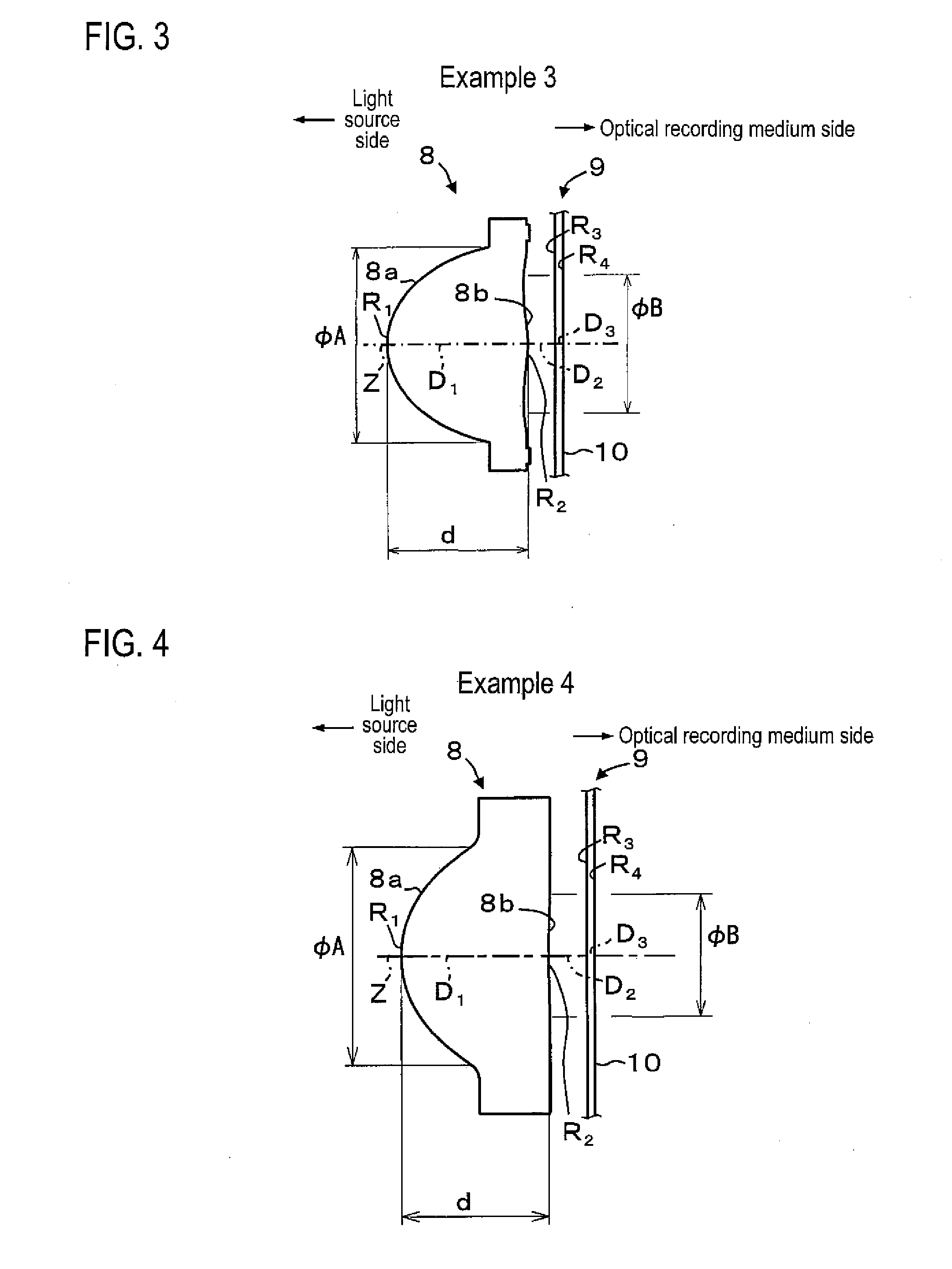 Objective lens, optical pickup device having the same, and recording and/or reproducing apparatus for optical recording medium, equipped with the optical pickup device