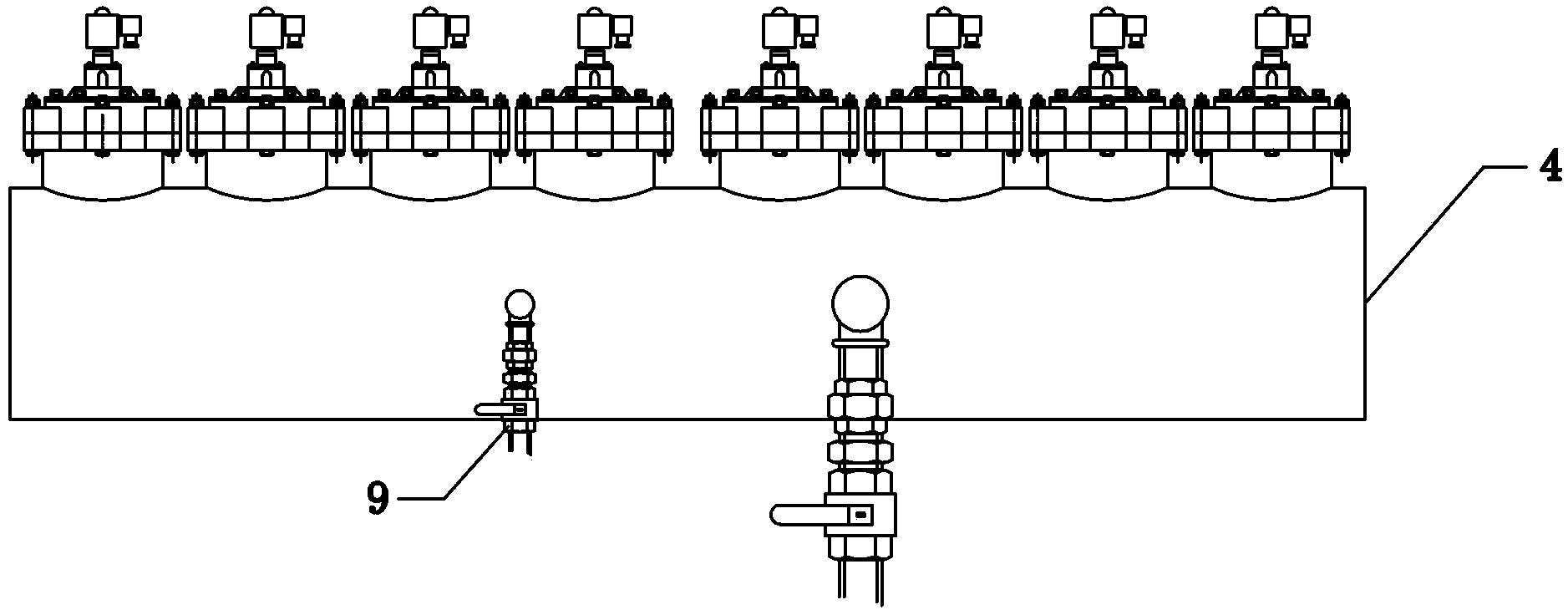 Protection device and protection method for filter bag of bag-type dust remover