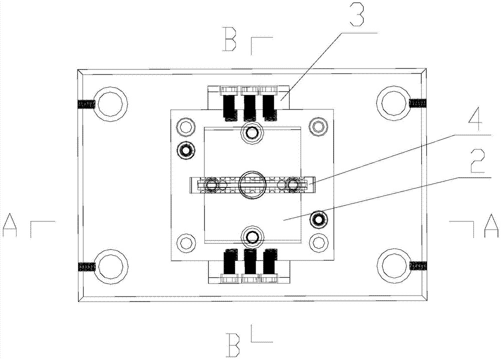 BV wire bending and stamping die with combined upper die