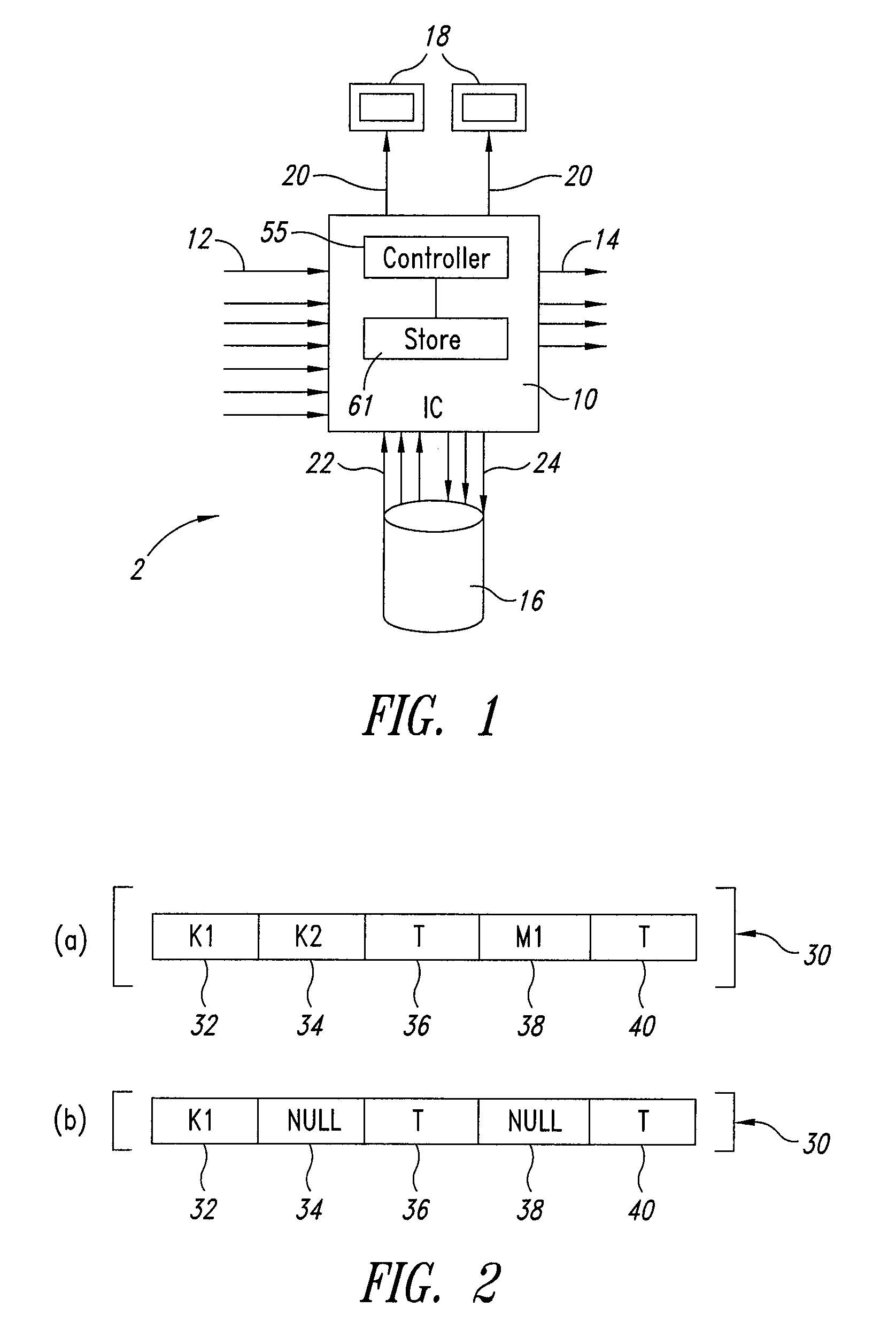 Integrated circuit with secure metadata store