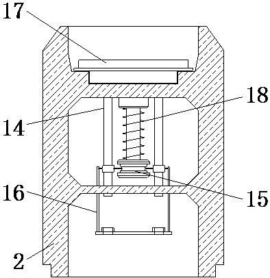 Intelligent detection instrument with dirt interception and discharge structure and for pipeline installation