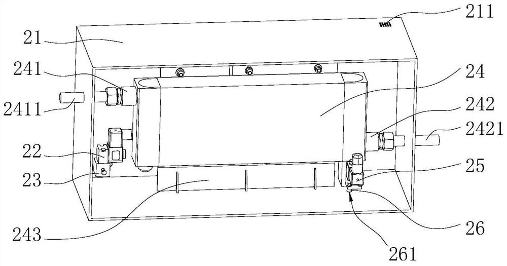 Air source device for rail vehicle and method for improving its exhaust quality