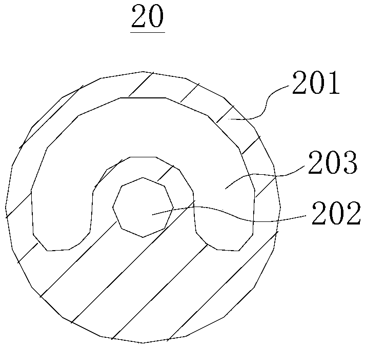 Thrombus aspiration catheter with spiral cutting bolt breaking function