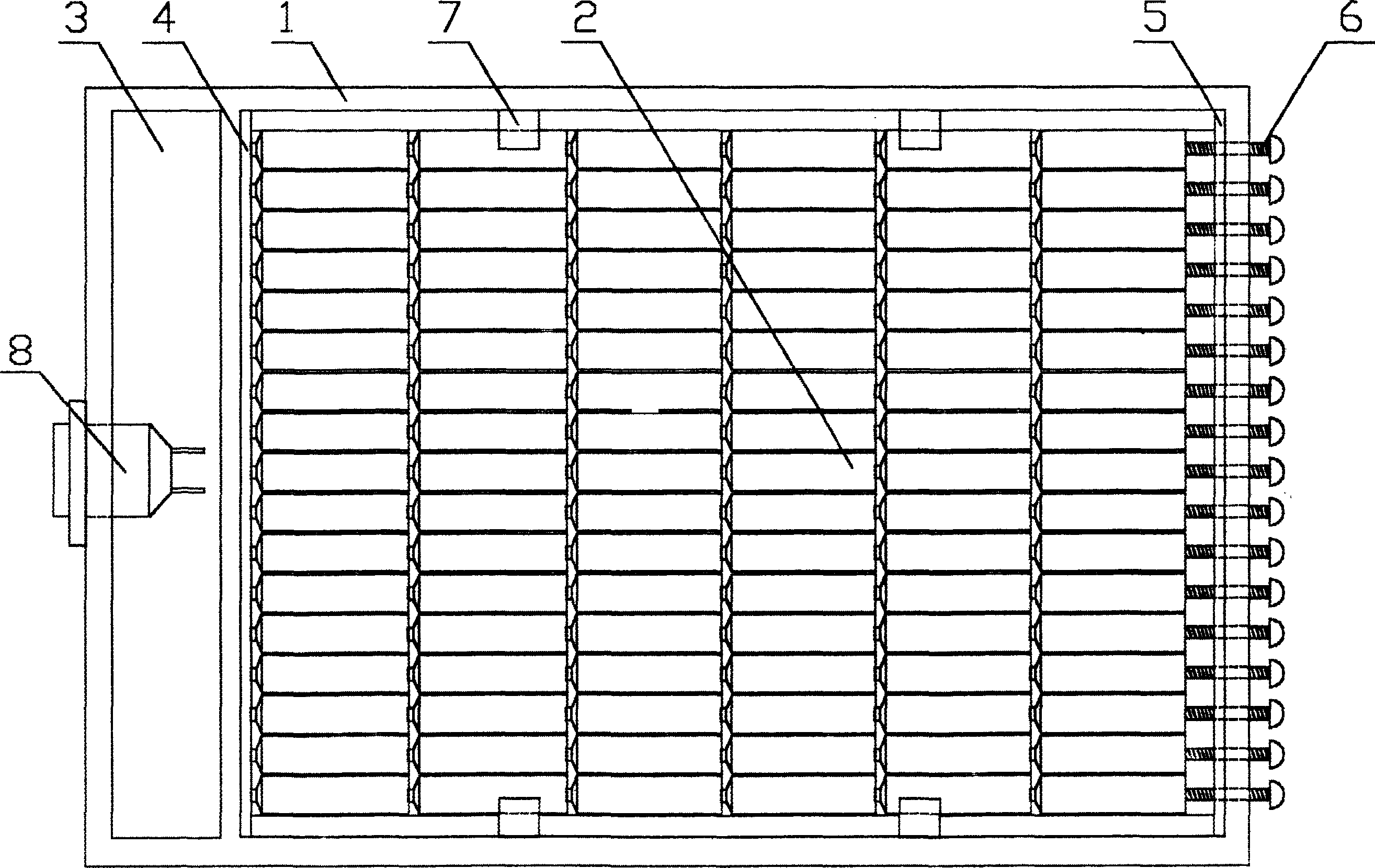 Multipurpose fast automatic charger capable of charging one hundred of common zinc-manganese dry battery simultaneously