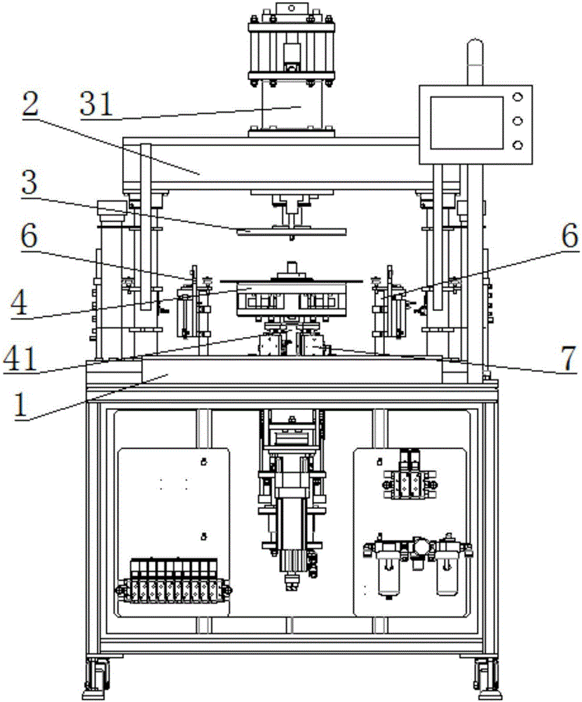 Winding machine for multi-ring heating discs