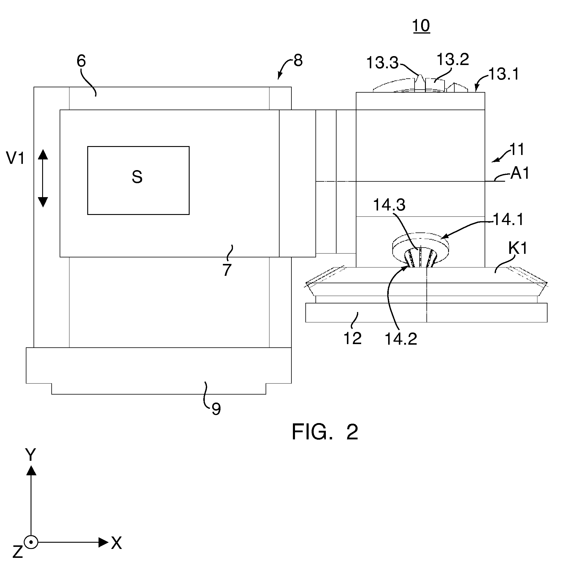 Device and method for soft machining of bevel gears and use of the device