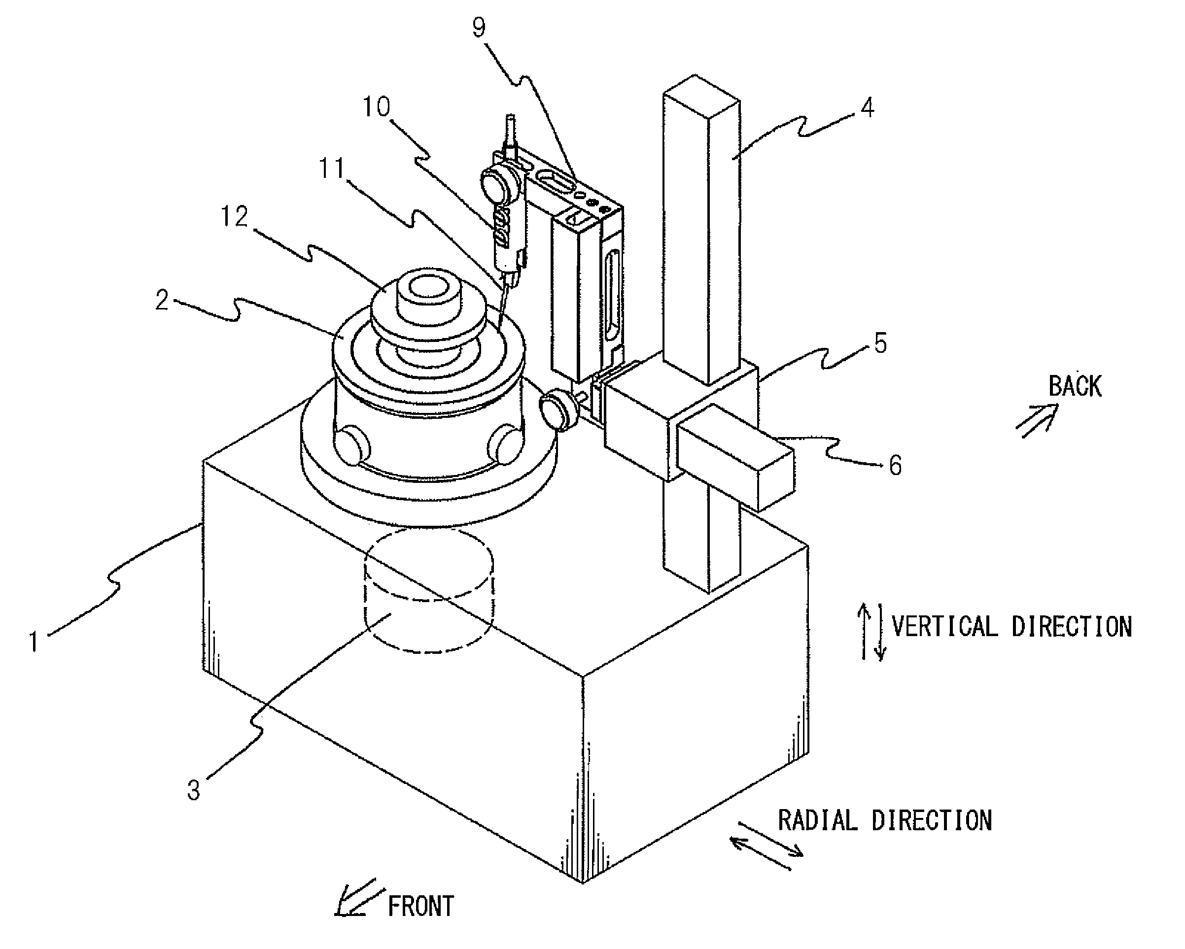 Roundness measuring apparatus