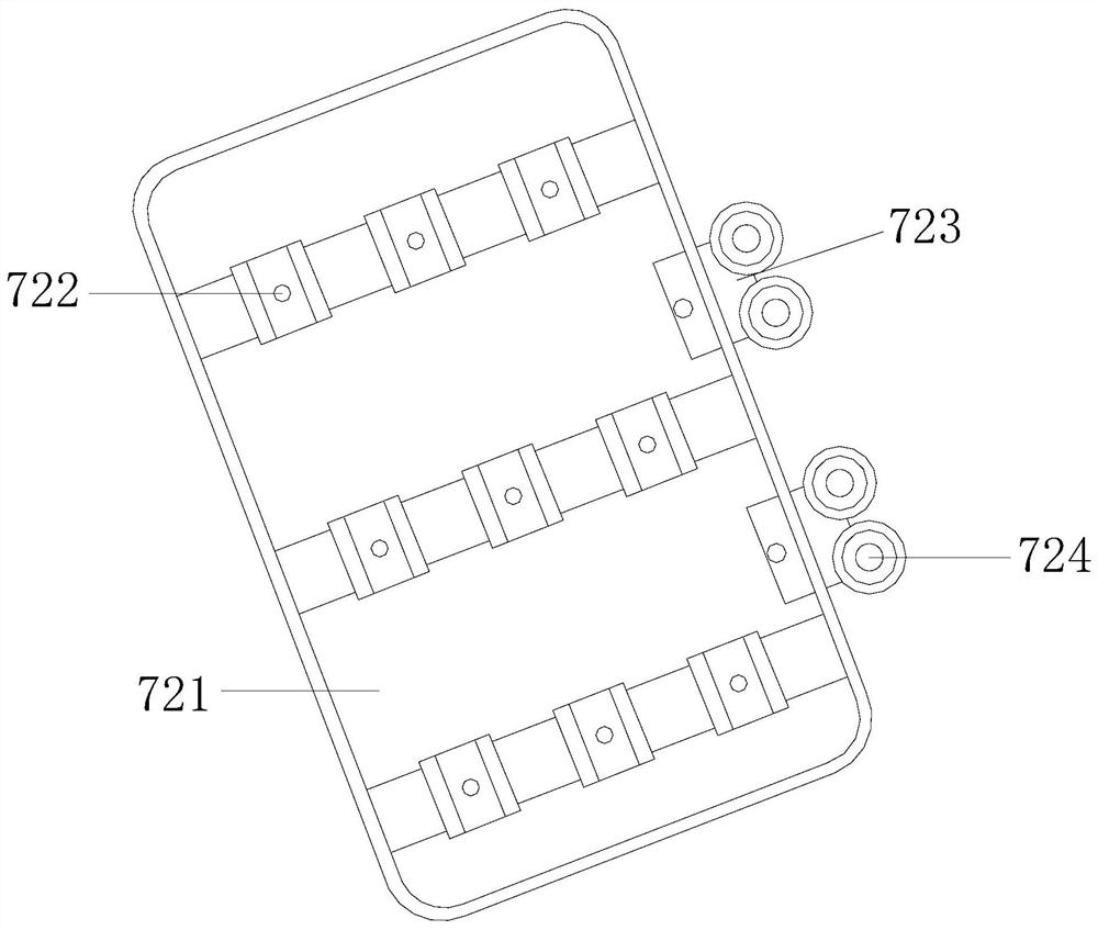 Tray conveying assembly line