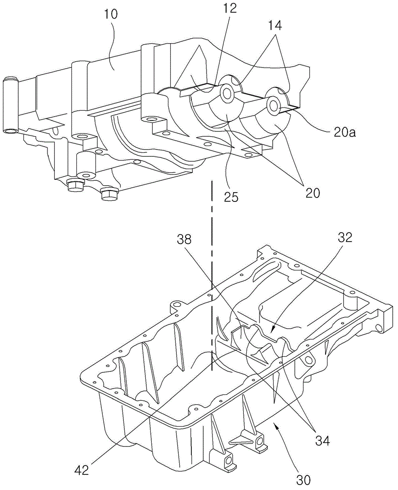 Balance shaft assembly for vehicle