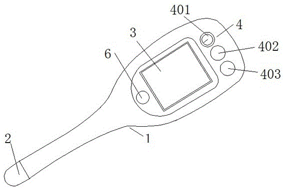 Temperature measuring device with wireless transmission function