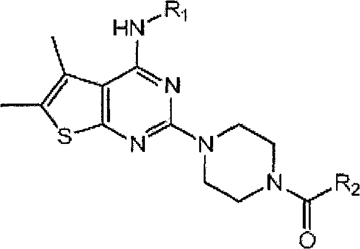 5,6-dimethylthieno(2,3-DI) pyrimidine derivatives, the preparation method thereof and the pharmaceutical composition comprising the same for anti-virus