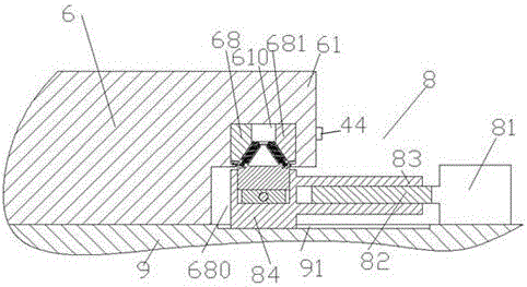 Working table device for machining