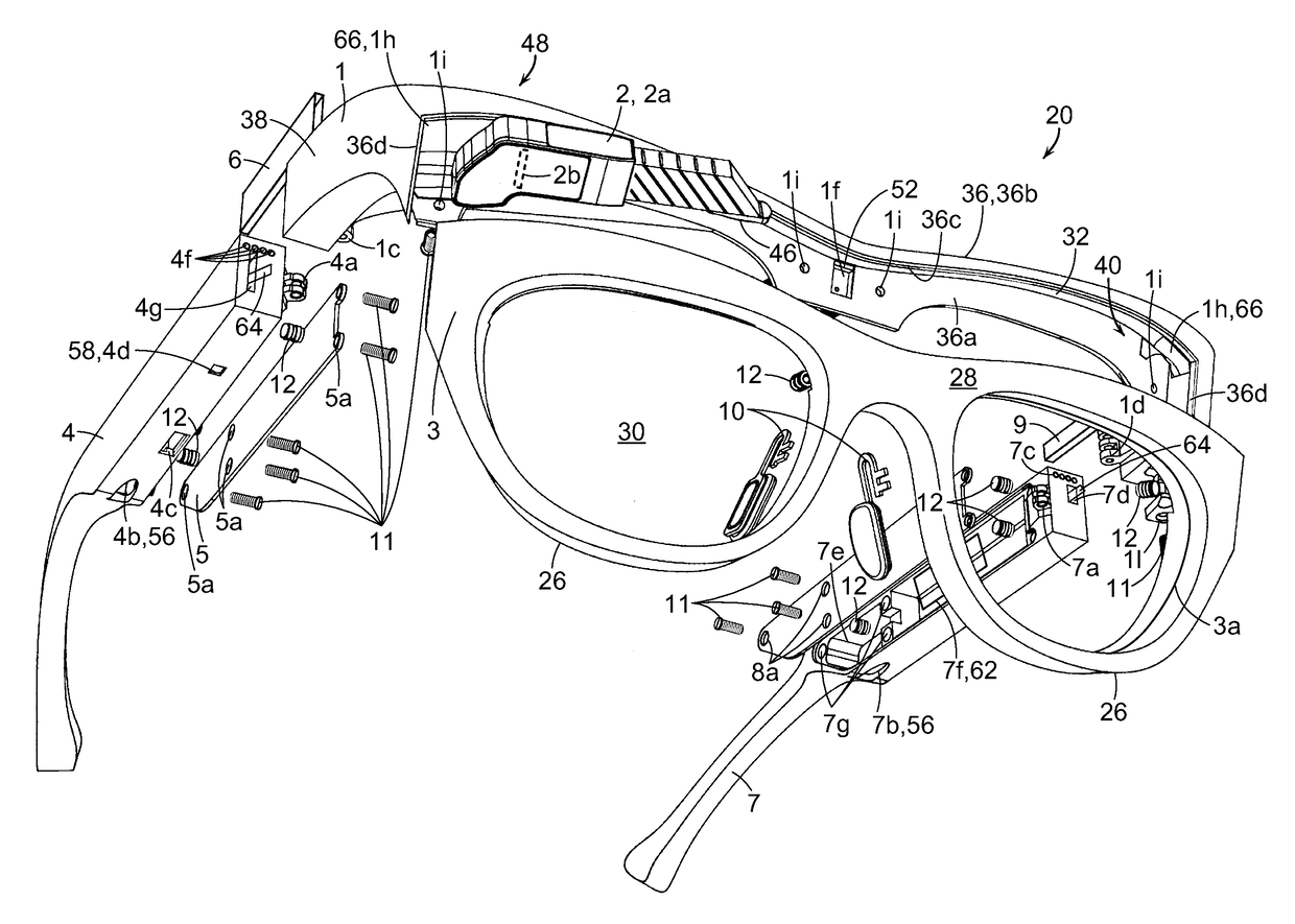 Wearable electronic display