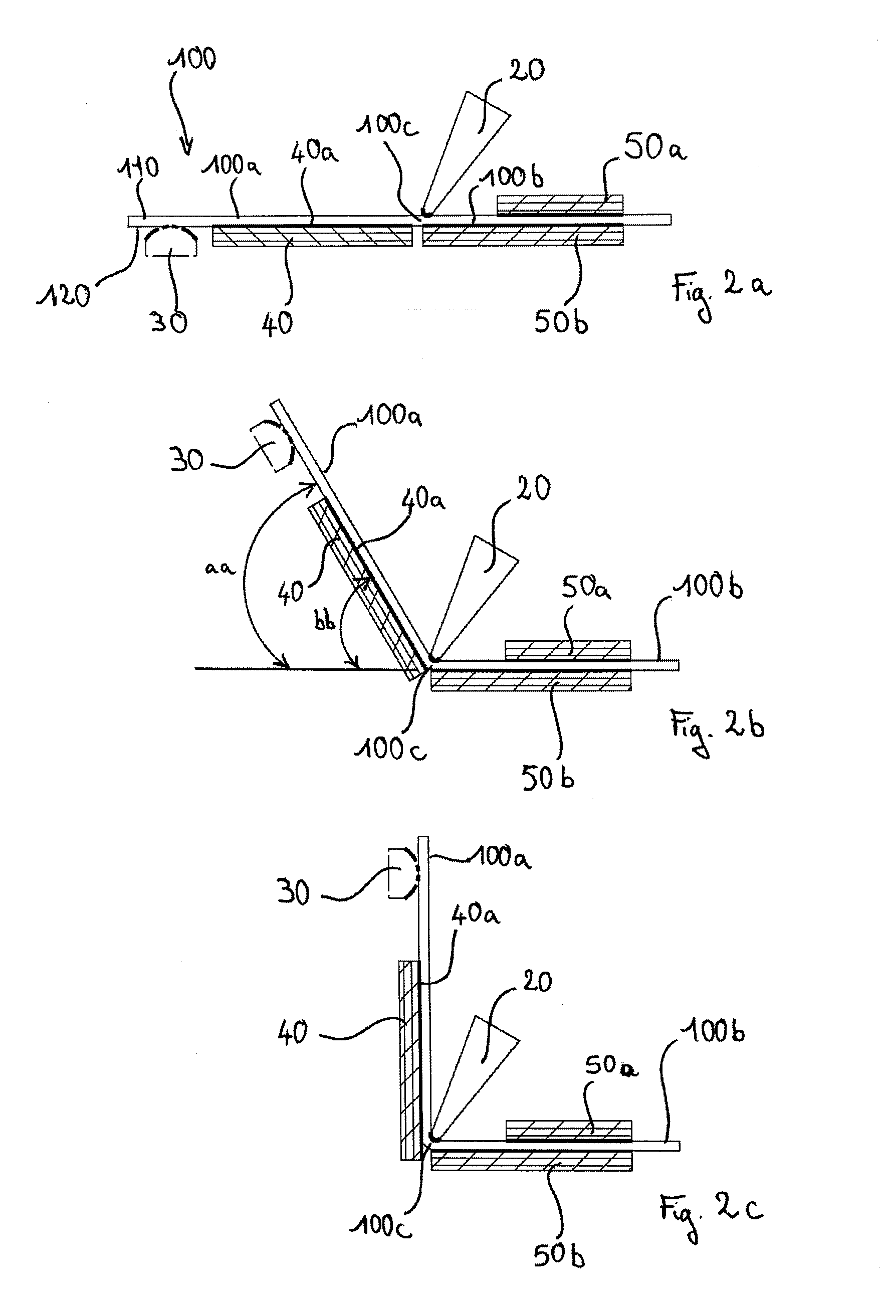 Folding device for a folding and gluing machine