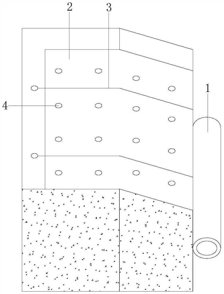 Device and method for quickly blocking levee breach