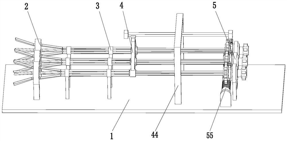 A kind of manufacturing and processing machine and manufacturing method of steel-cored aluminum stranded wire for laying overhead power lines