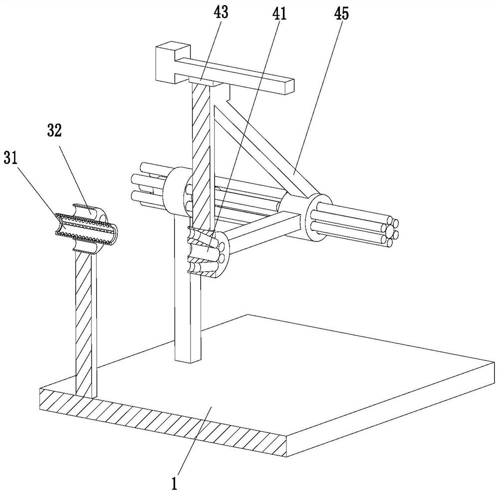 A kind of manufacturing and processing machine and manufacturing method of steel-cored aluminum stranded wire for laying overhead power lines