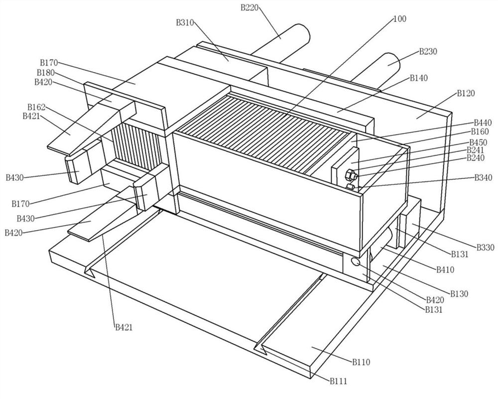 Brick supplementing mechanism and intelligent brick pasting robot thereof