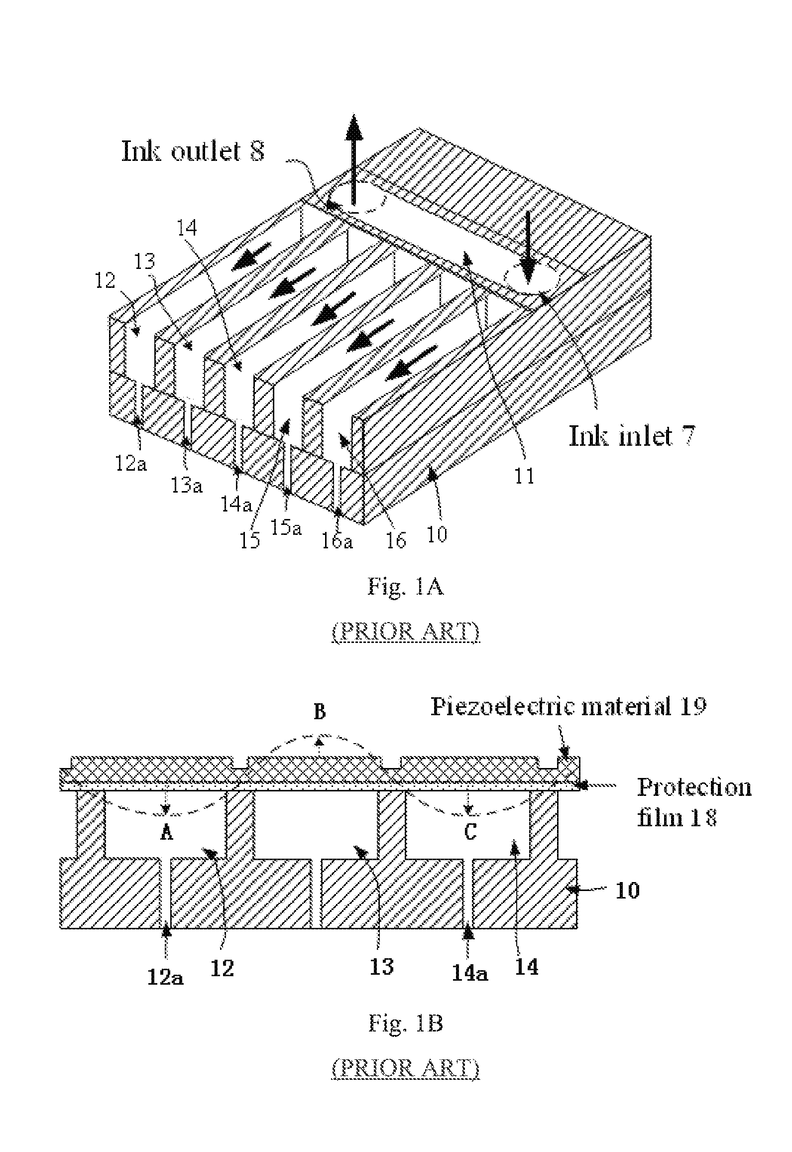 Printing head and ink-jet printing device