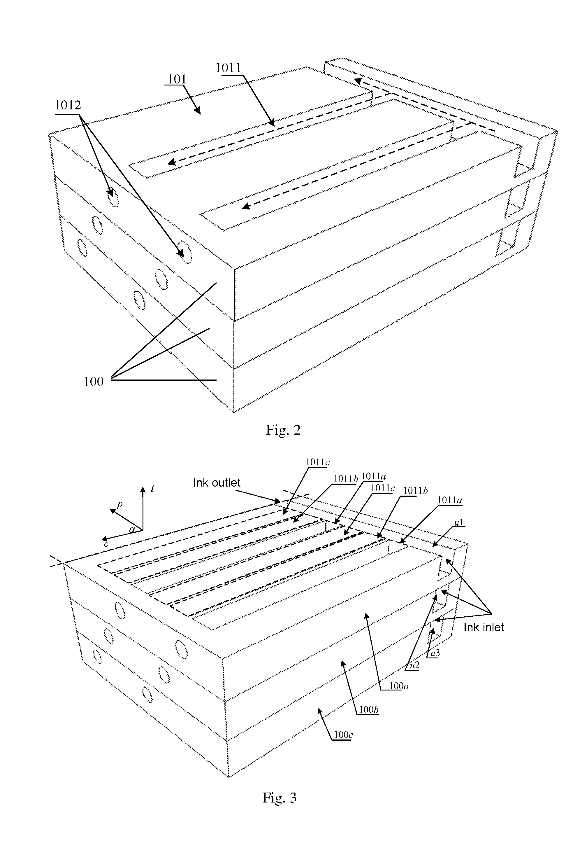 Printing head and ink-jet printing device