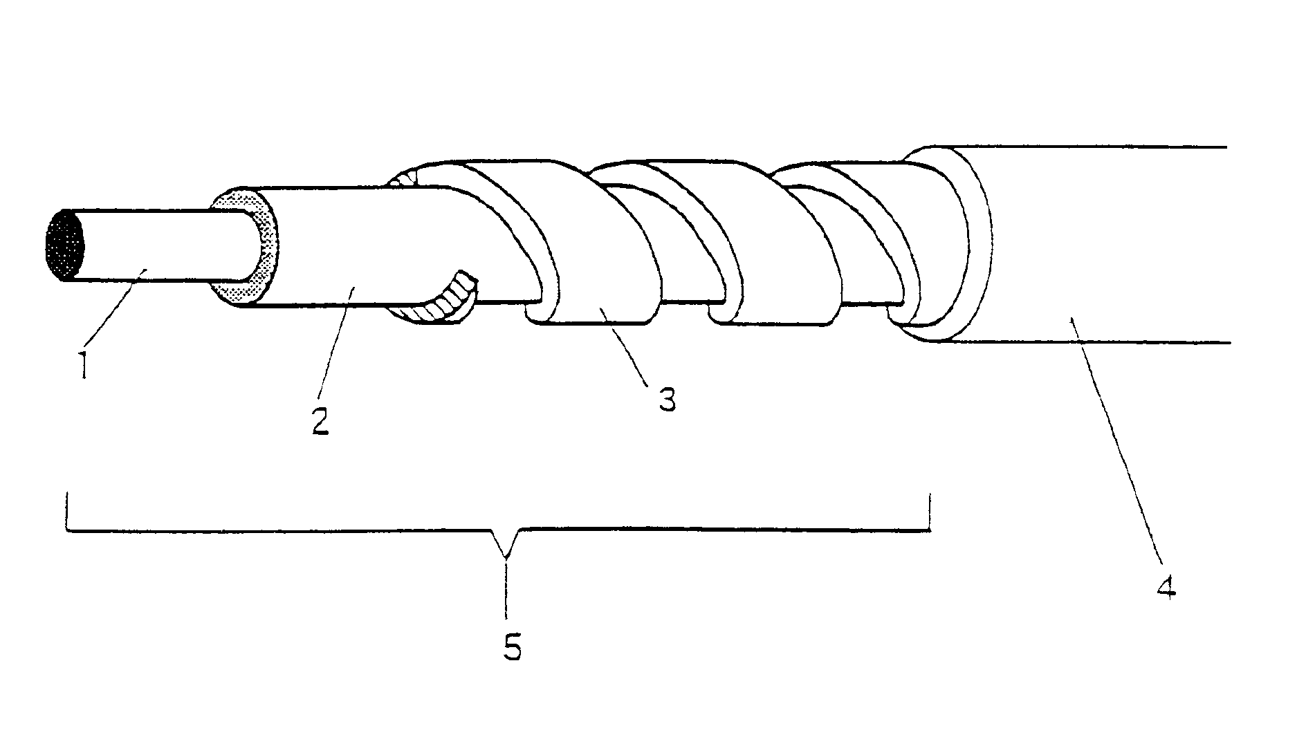 Coaxial cables, multicore cables, and electronic apparatuses using such cables