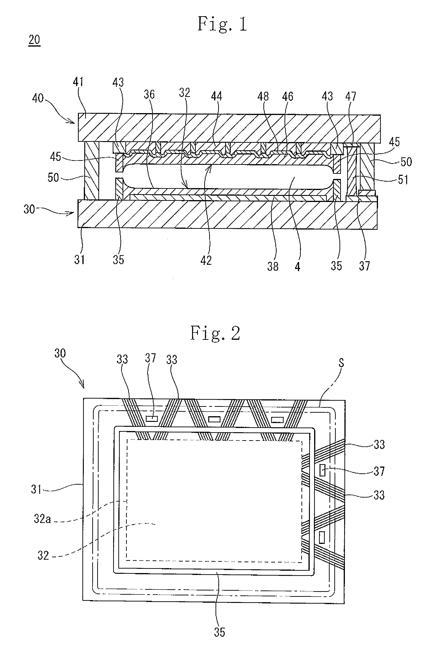 Board for display device and display device