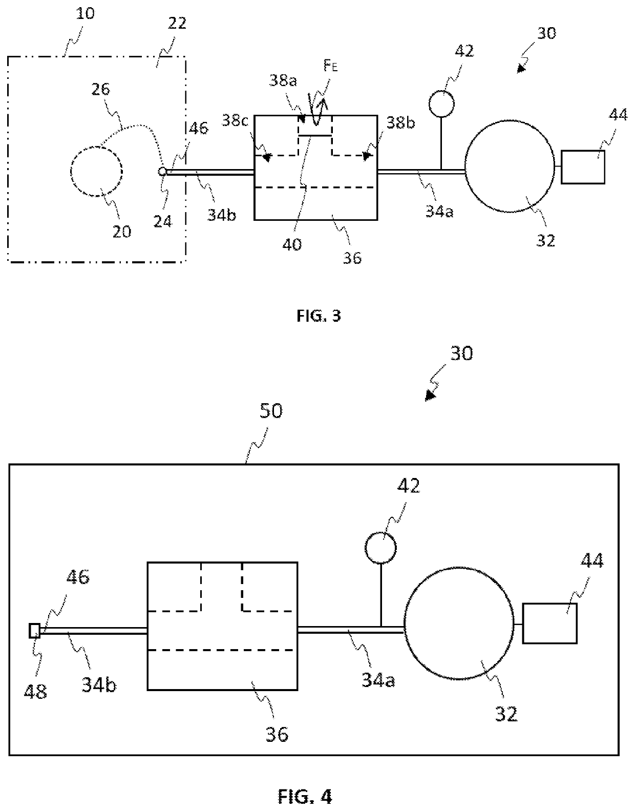 Depressurizing system and method for a cabin of an aircraft on the ground from the outer side of the aircraft