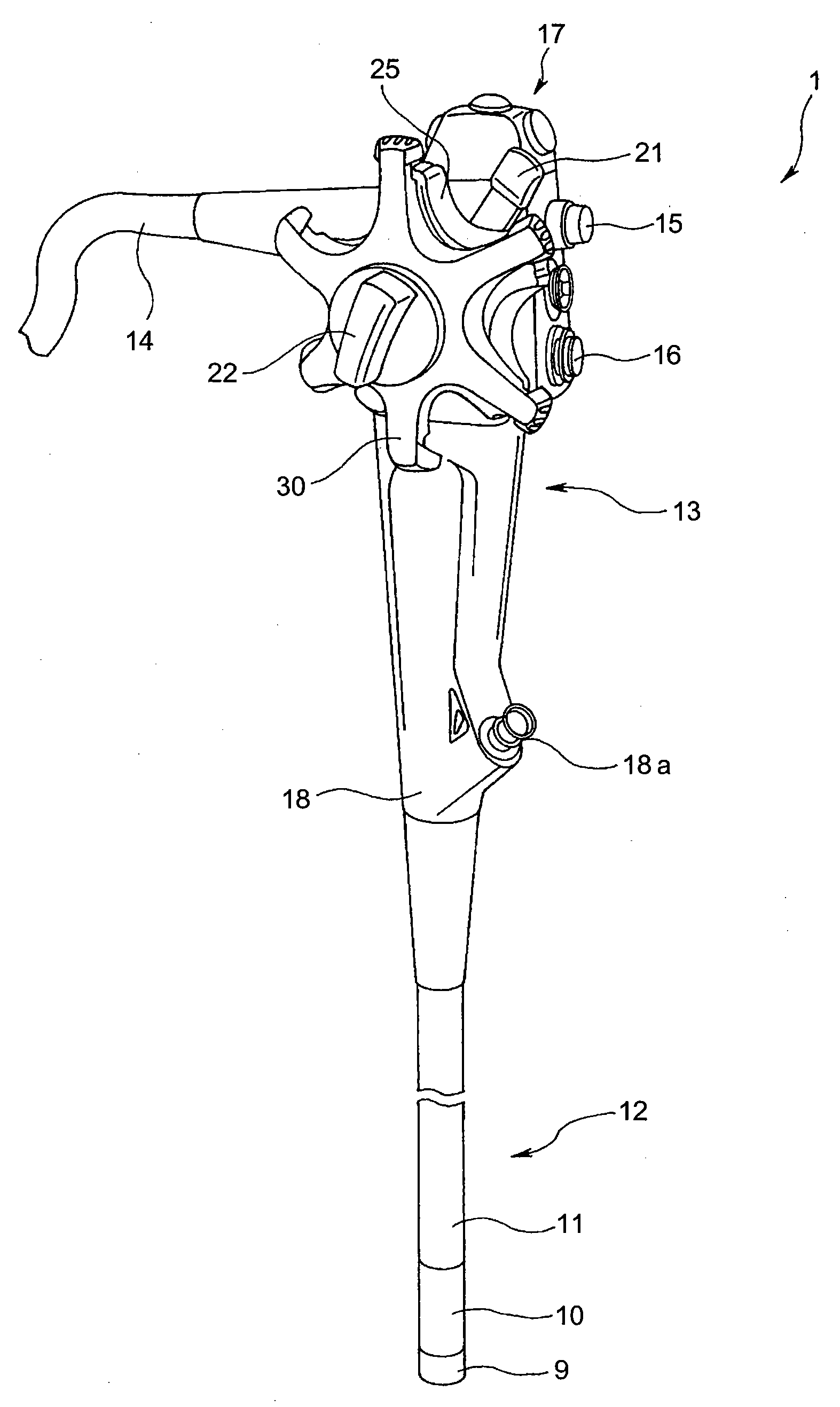 Endoscope And Supportive Member For Bending Operation Of The Same