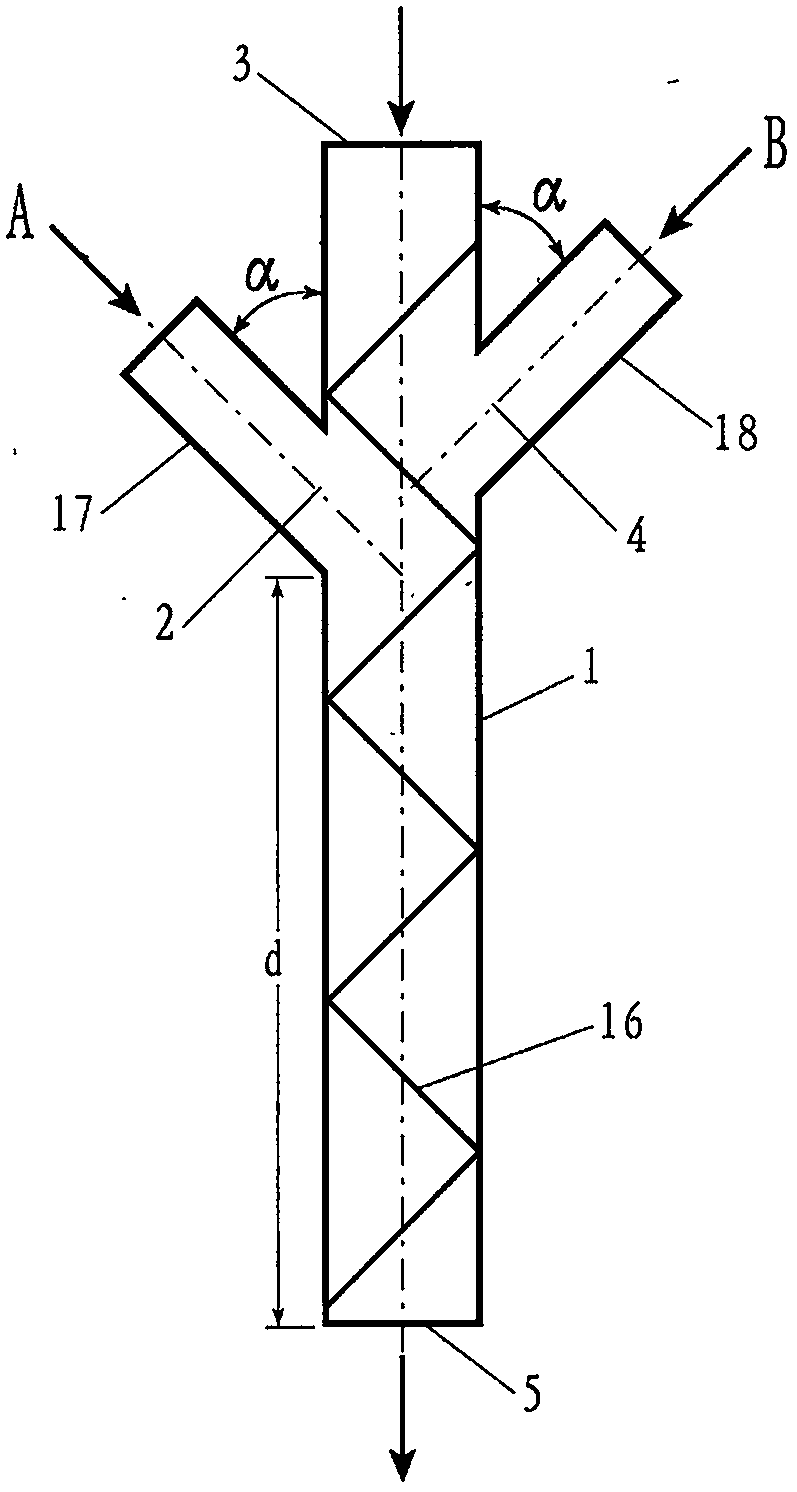 Low-pressure conveying spraying device