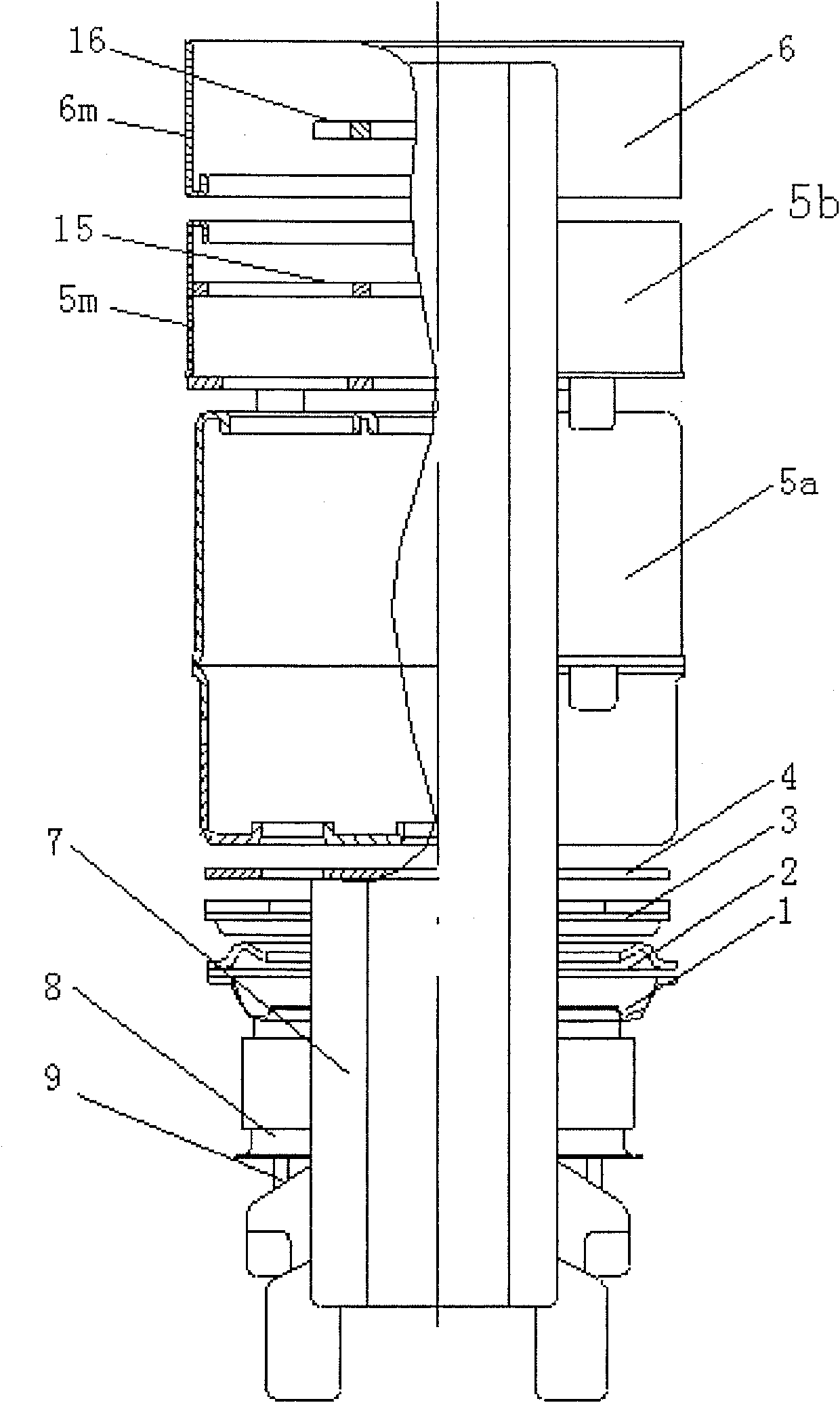 An electron gun of color picture tube