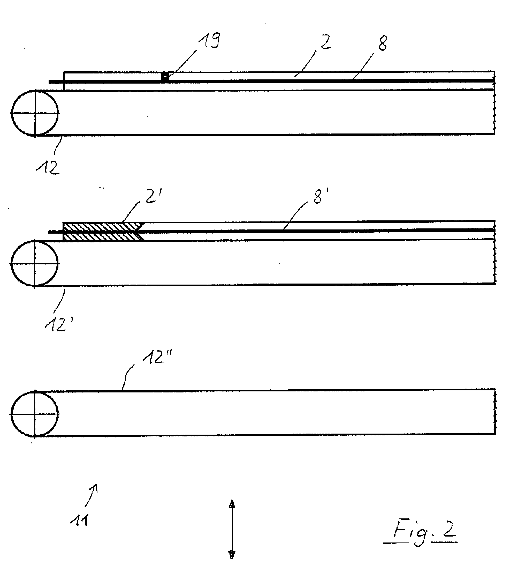 Press and method for laminating essentially plate-shaped workpieces
