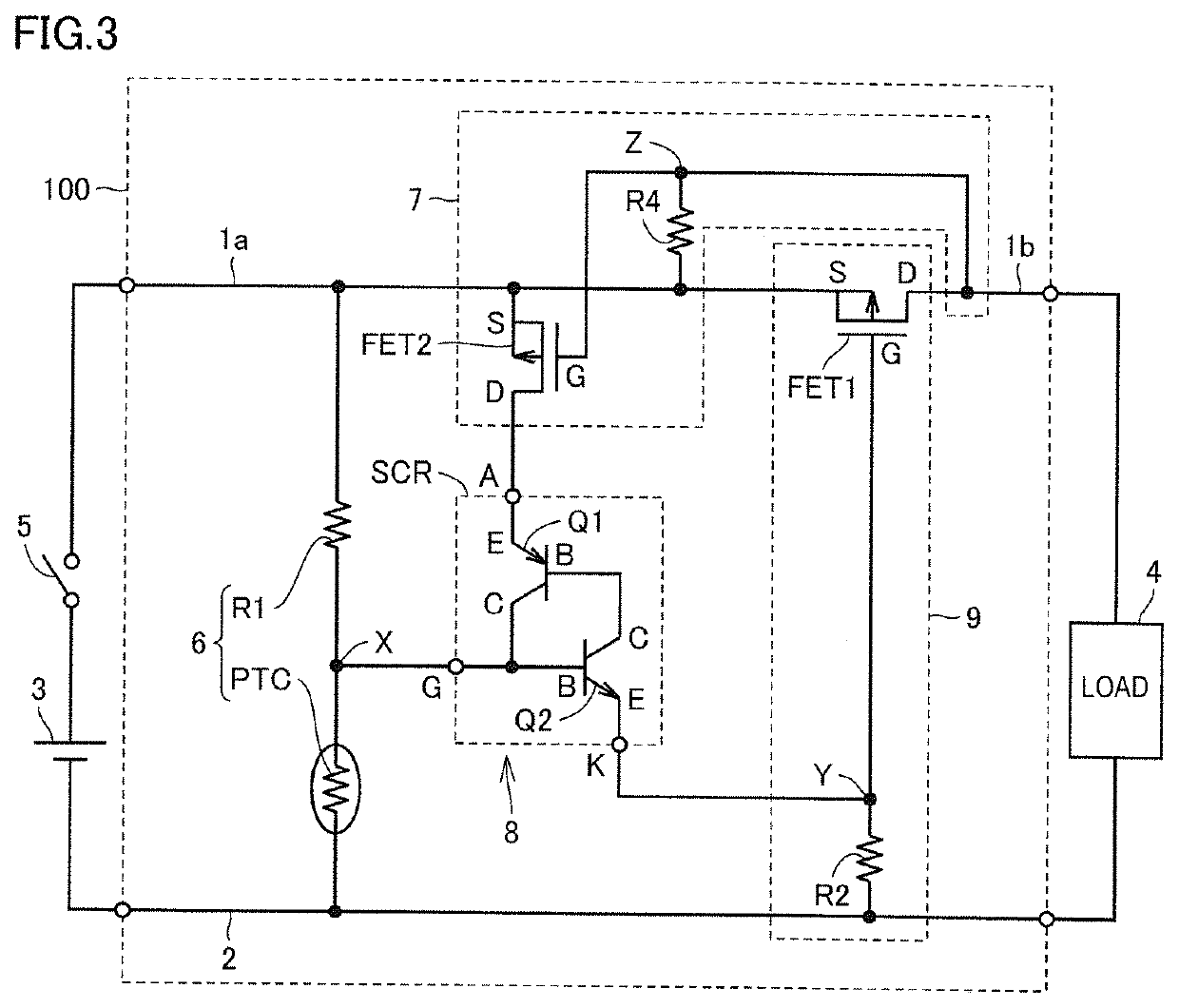 Direct-current voltage supply circuit