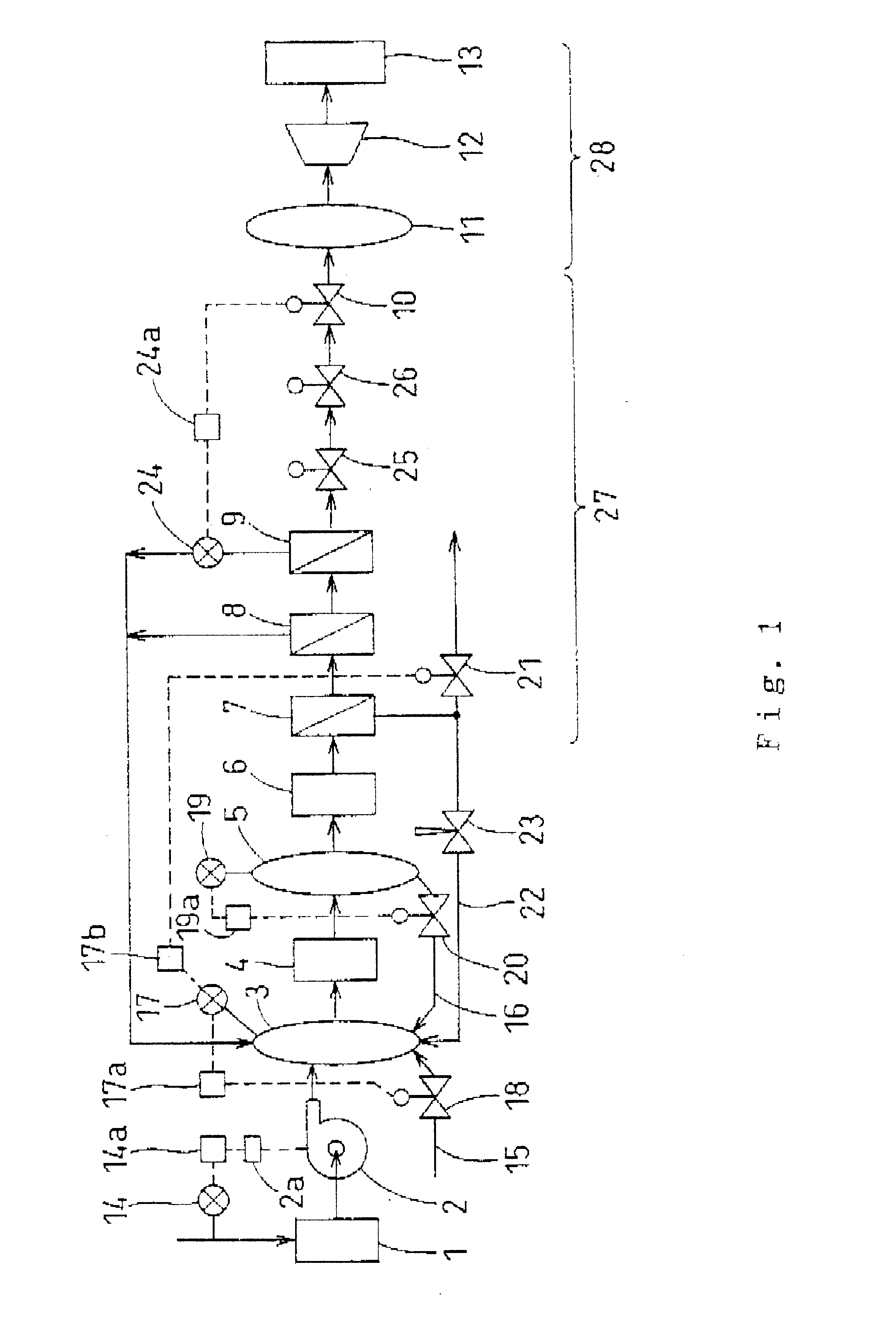 Method and apparatus for separating and recovering perfluoro compound