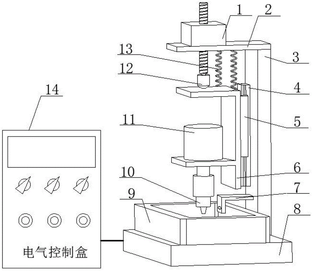 Portable processing and observation integrated miniature CNC electro-erosion machining machine tool